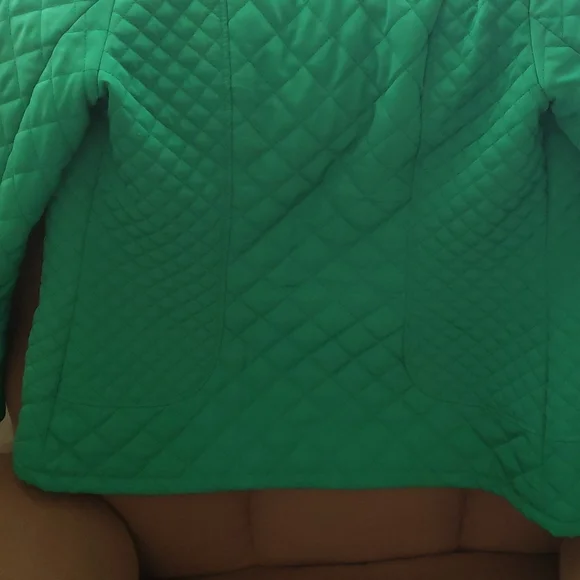 Calvin Klein Green Women's Coat With Removable Hood - Picture 5 of 11